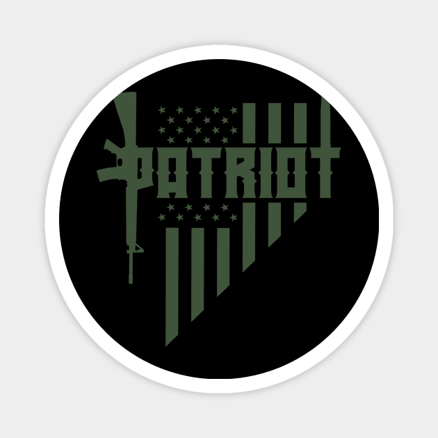 Patriot Ar15 Shirt Magnet by American Heritage